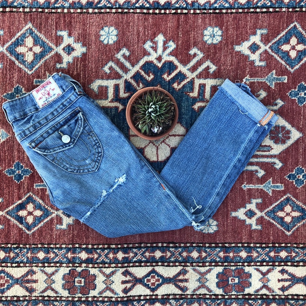 True Religion Julie Distressed Denim